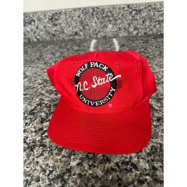 NC State NCSU Wolfpack Vintage 70s Collegiate Golf Hat Beret Size XL