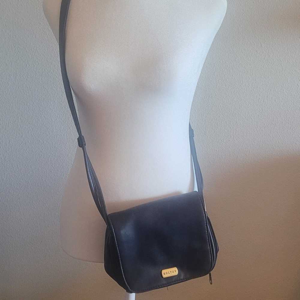 Koltov leather cross body purse - image 4