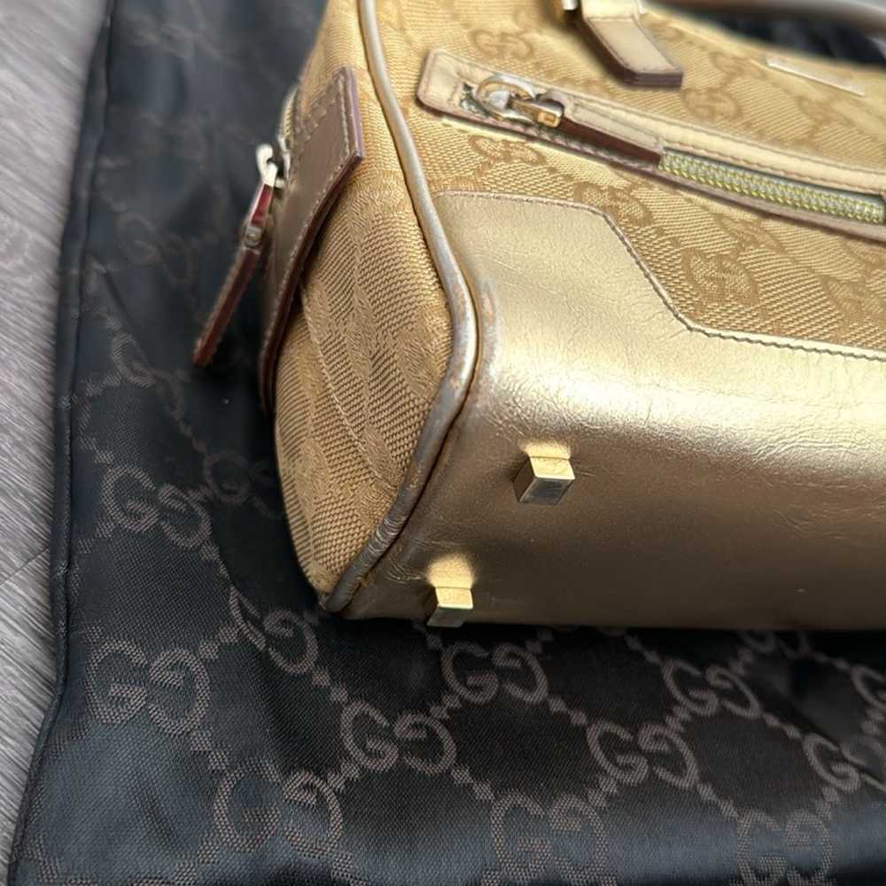 Gucci Metallic GG Bowler Bag - image 2