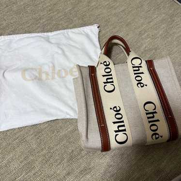 Chloe WOODY Small Tote Bag - image 1