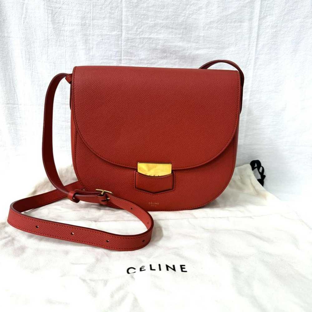 Celine Trotteur leather crossbody bag - image 3