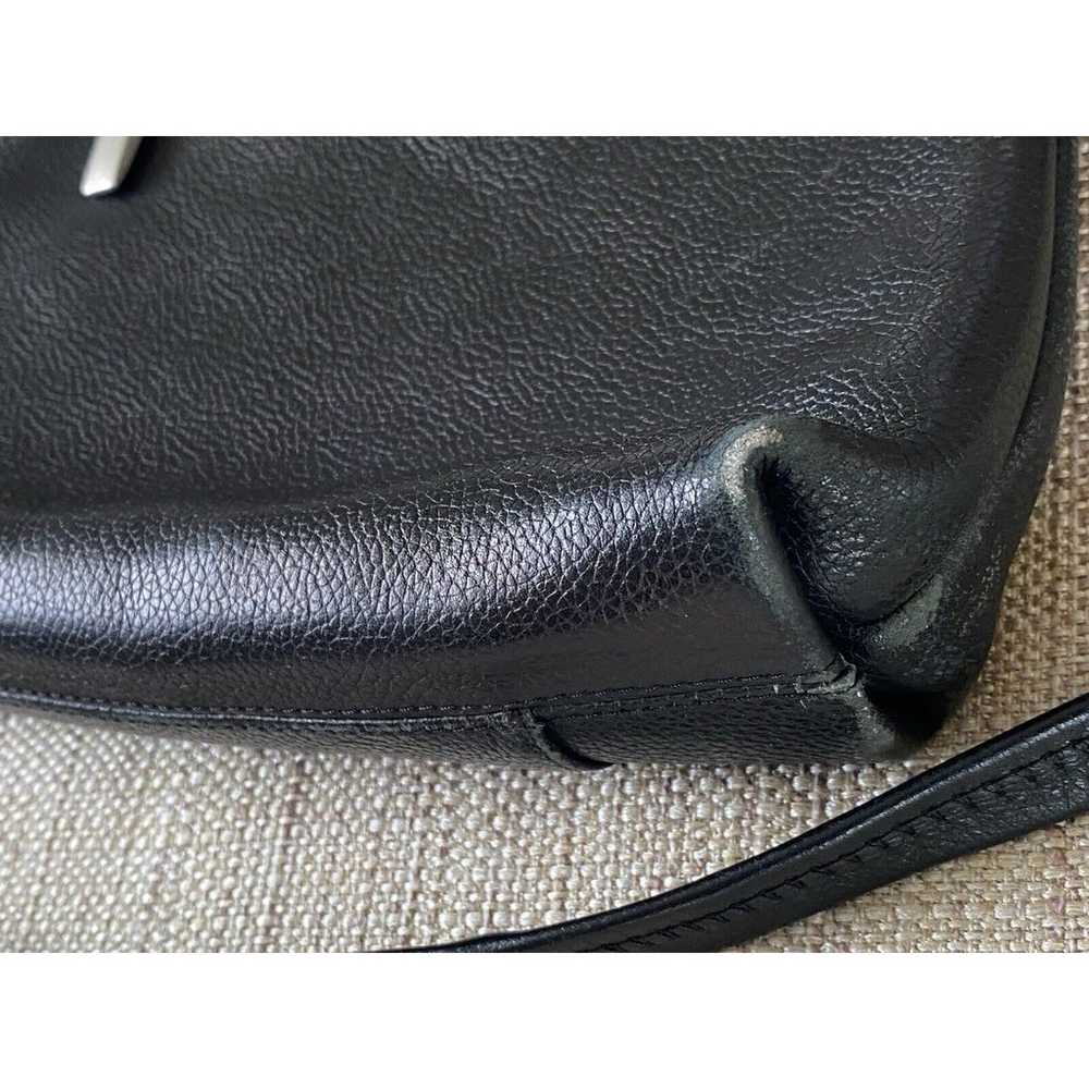 Lamarthe Paris vintage leather black crossbody bag - image 9