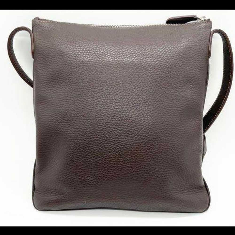 T1363 Unused ☆ Loewe Shoulder Bag Leather Brown - image 4