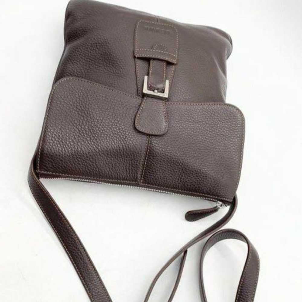 T1363 Unused ☆ Loewe Shoulder Bag Leather Brown - image 5