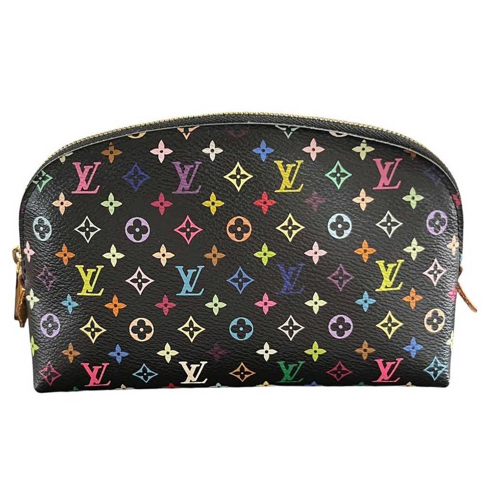 Louis Vuitton Pochette Cosmetique Multicolor Noir - image 2