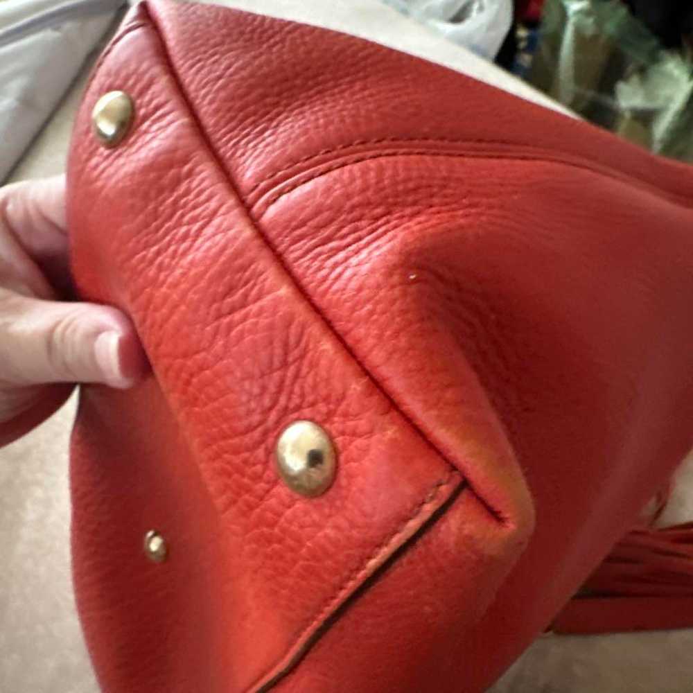 Gucci SOHO Orange Leather Shoulder Bag - image 3