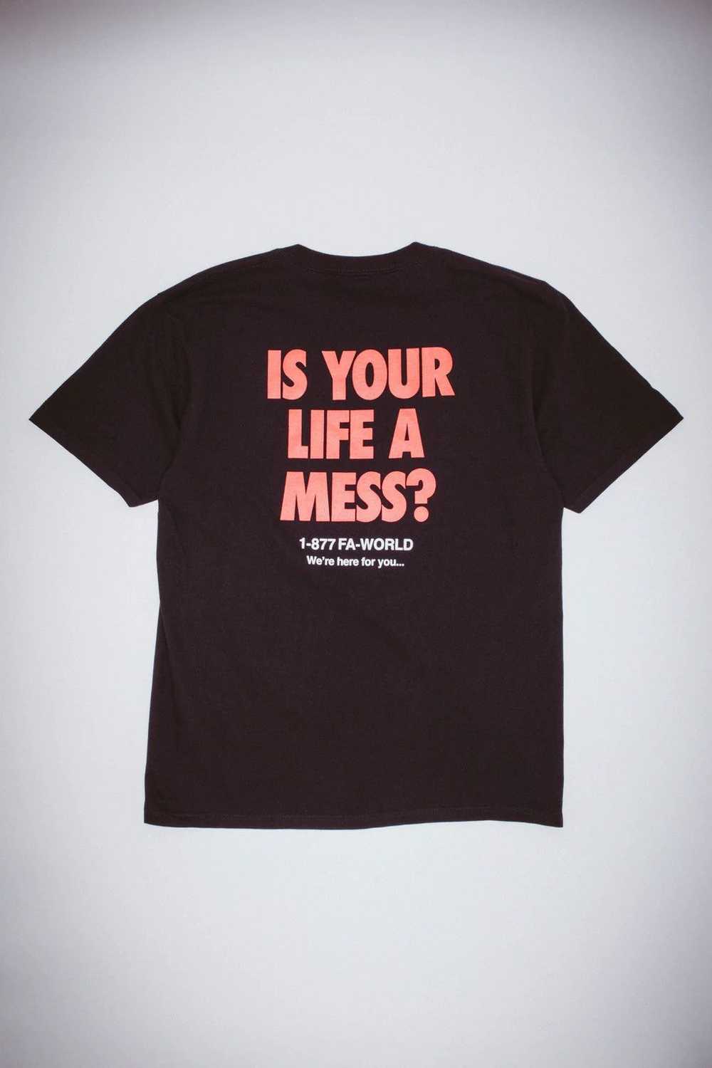 Fucking Awesome × Hockey × Tee Is your life a mes… - image 3