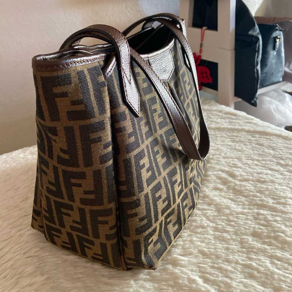 Fendi Zucca Tote Bag - image 2