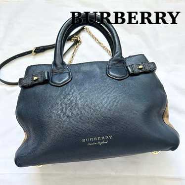 ■2way■BURBERRY Shoulder Bag Derby Medium Banner - image 1