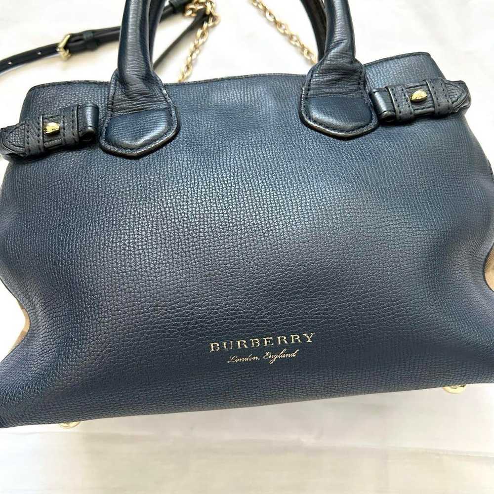 ■2way■BURBERRY Shoulder Bag Derby Medium Banner - image 2