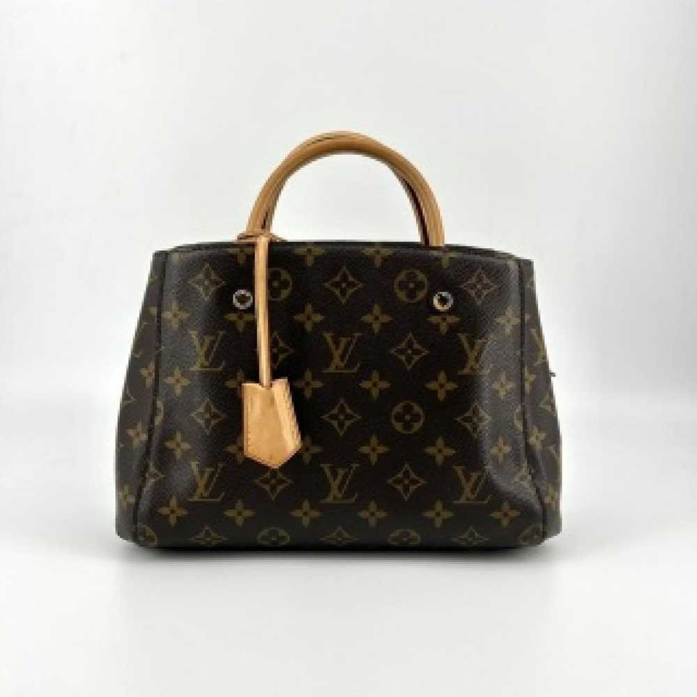 Louis Vuitton Montaigne cloth handbag - image 3