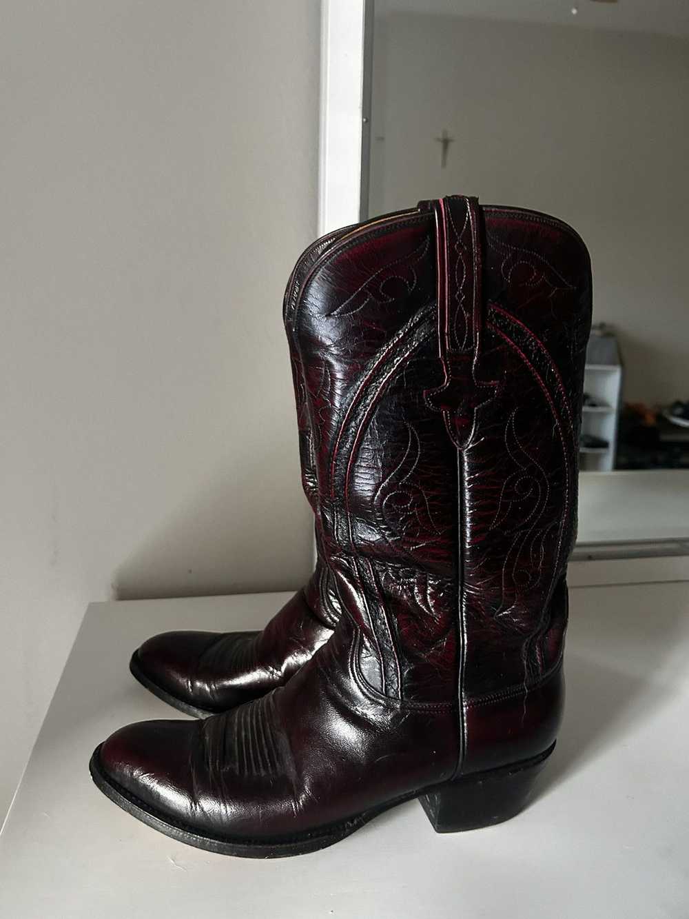 Lucchese Lucchese | Gavin Boot | Black Cherry - image 4