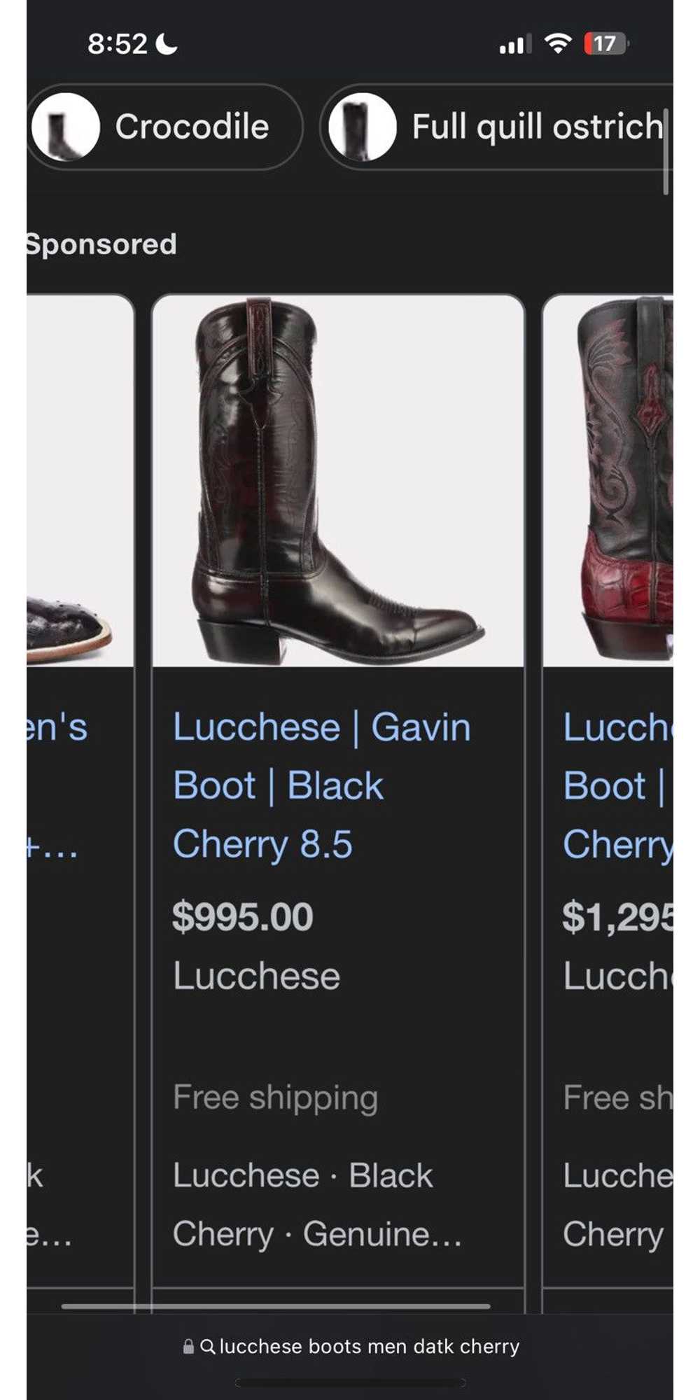 Lucchese Lucchese | Gavin Boot | Black Cherry - image 7