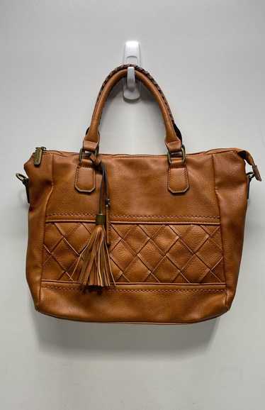 Darcy Marks Brown Leather Crossbody Satchel Bag