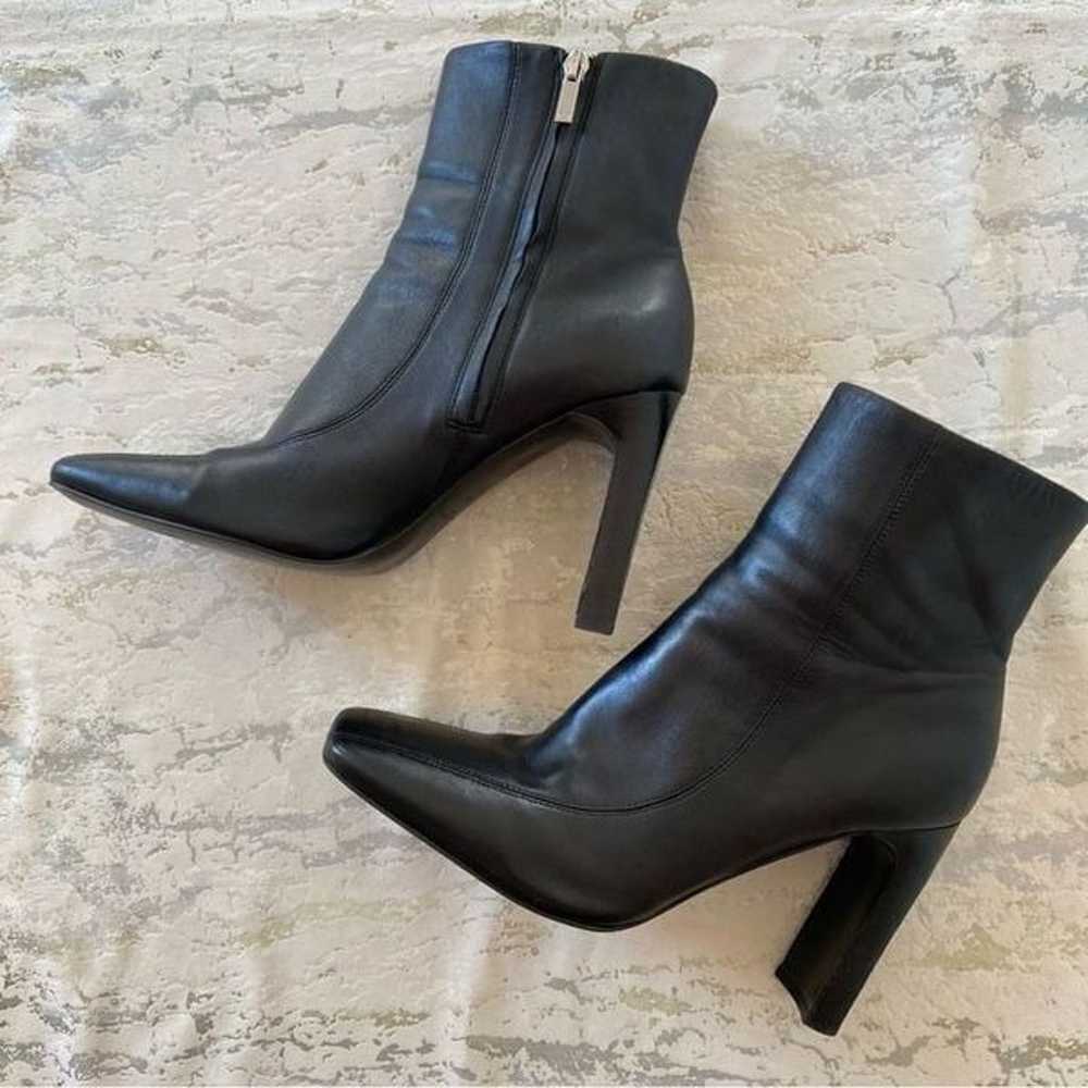 Marc Fisher Leather Darron Heeled Ankle  Booties - image 10