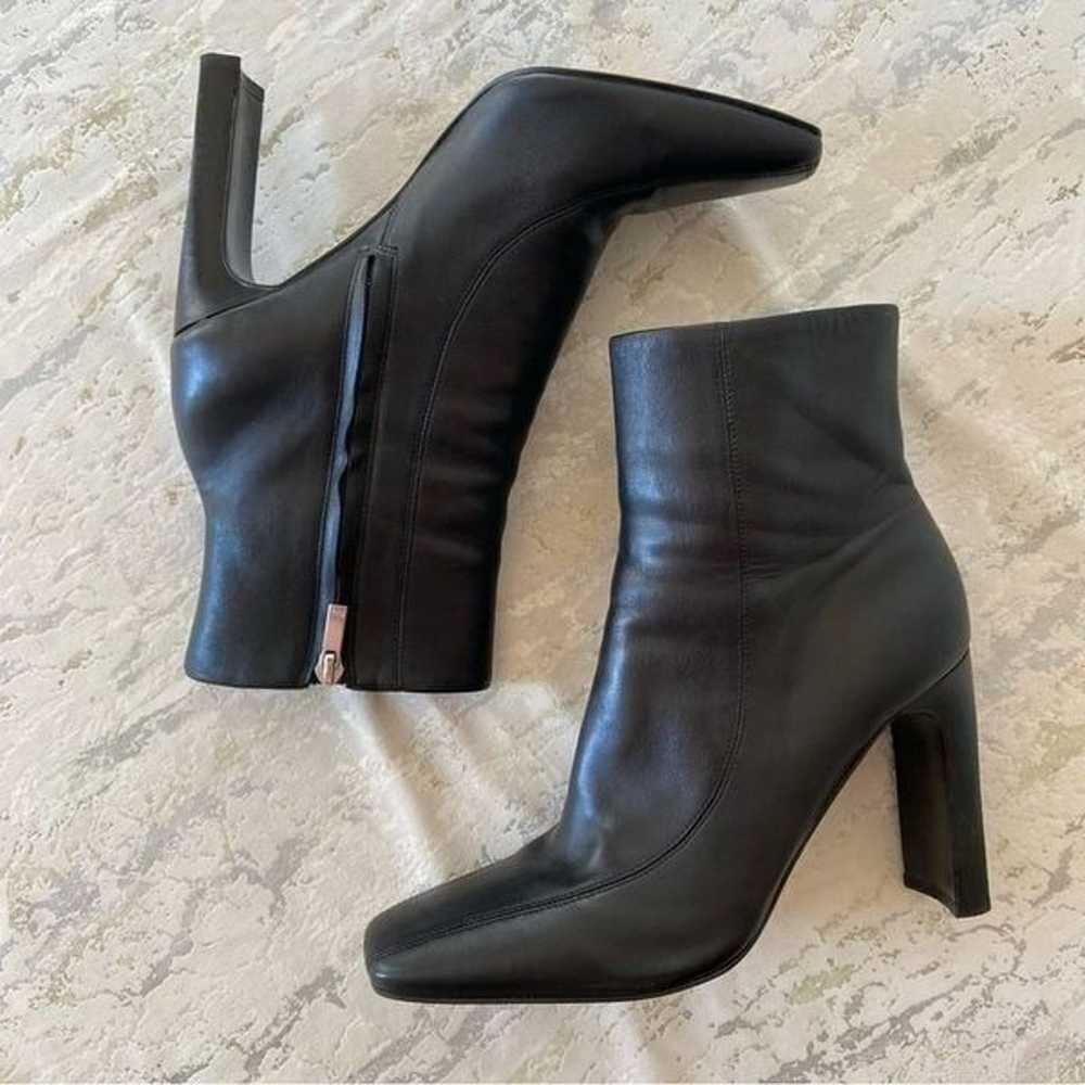 Marc Fisher Leather Darron Heeled Ankle  Booties - image 3