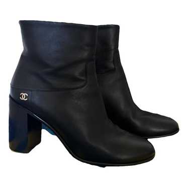 Chanel Leather ankle boots