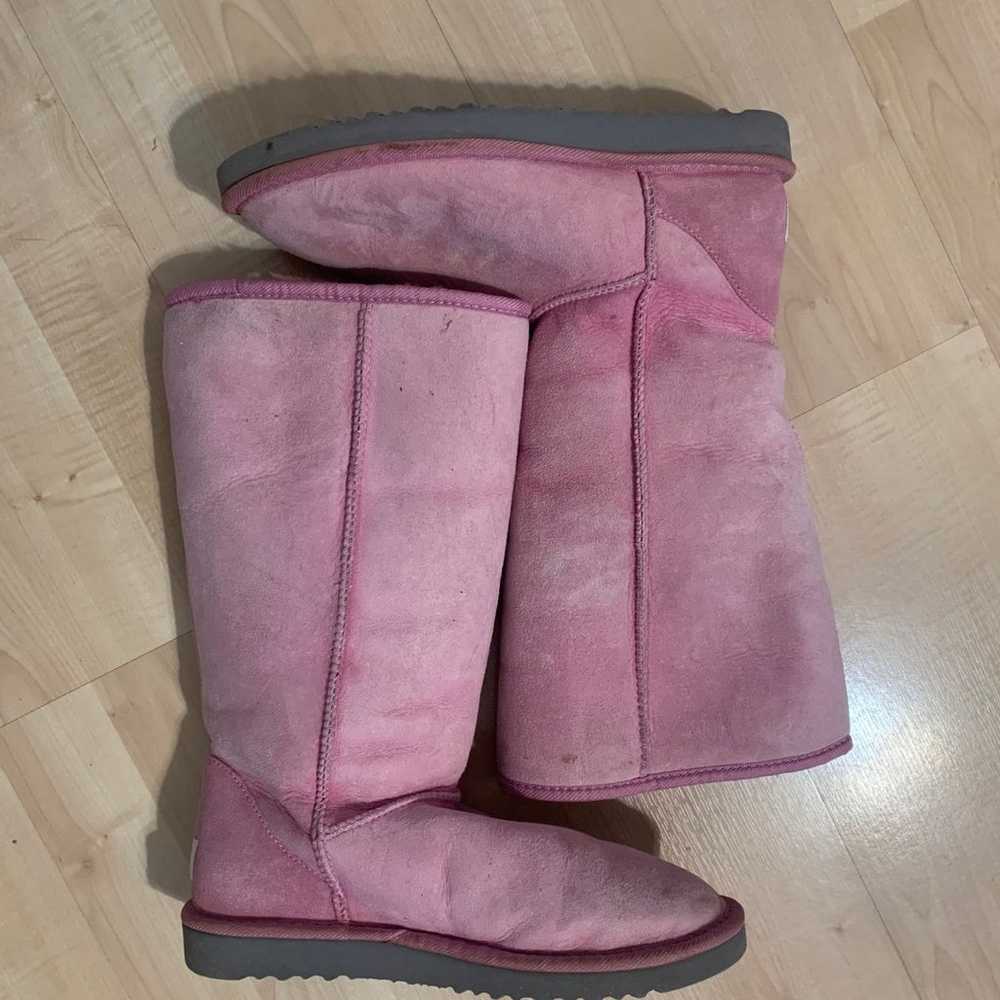 Classic Tall Pink Uggs - image 1