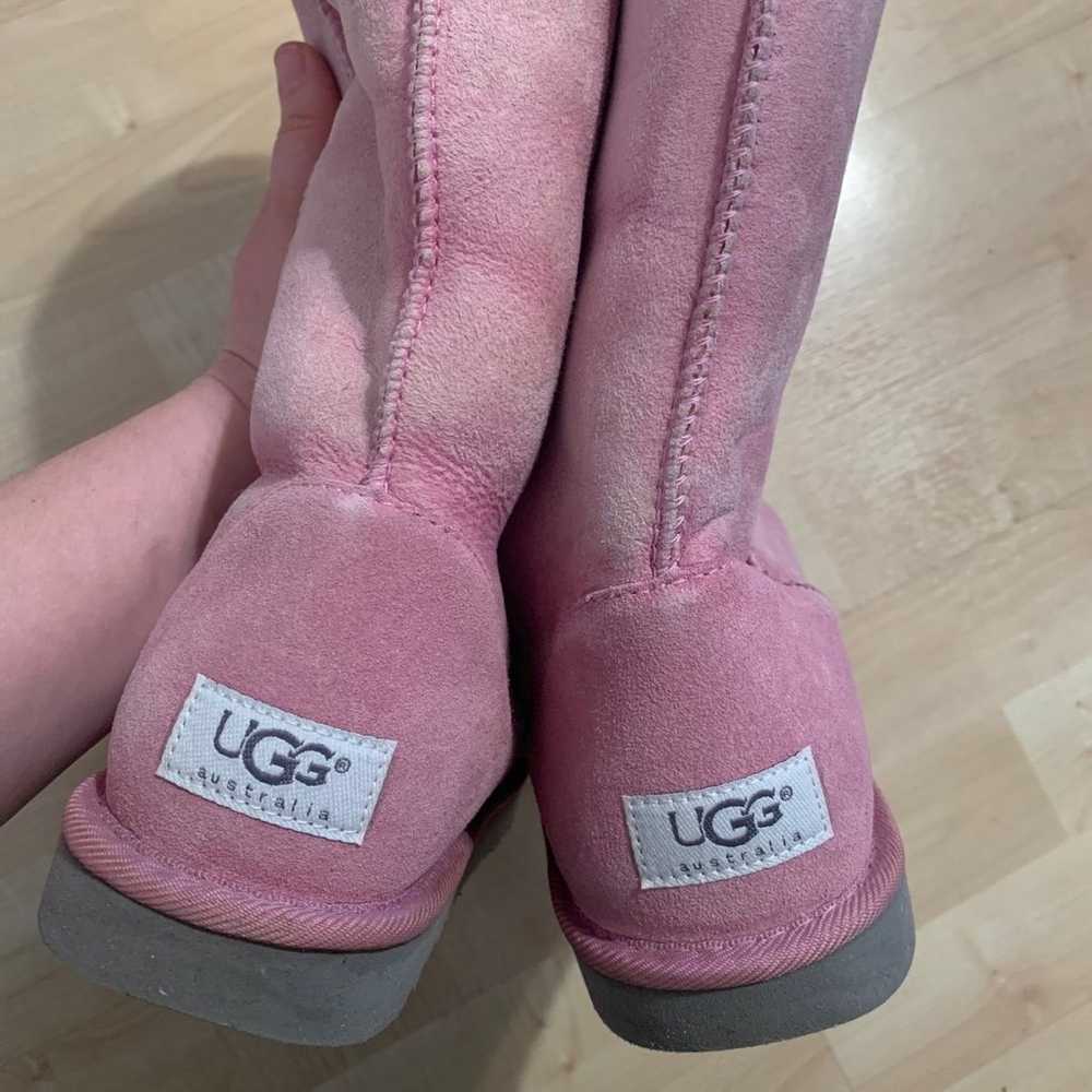 Classic Tall Pink Uggs - image 2