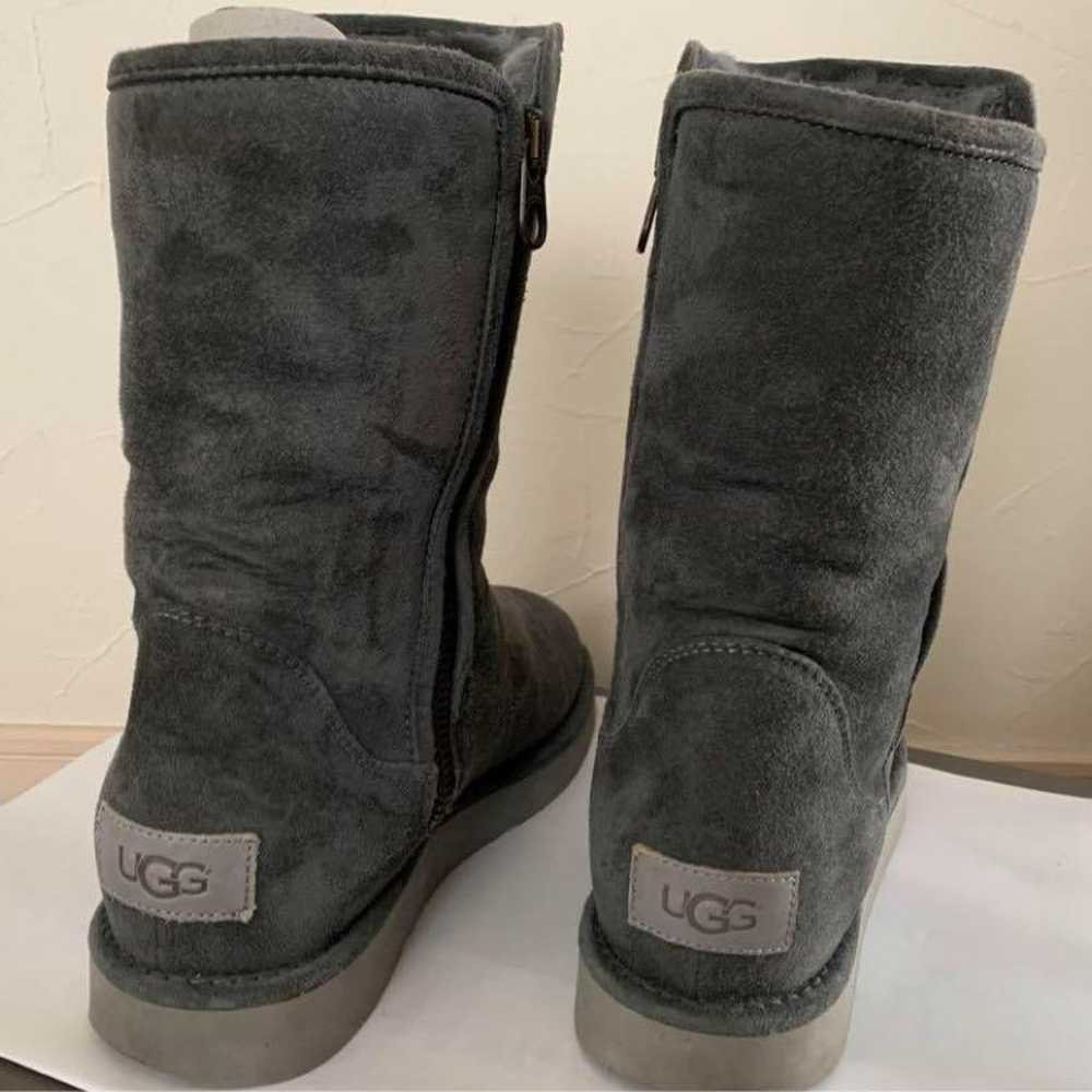 UGG sheepskin boots 24cm gray. - image 4