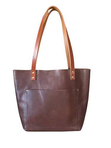 Portland Leather English tan medium classic tote