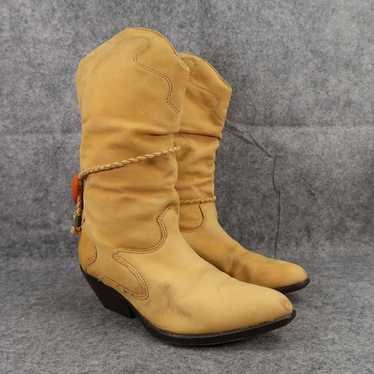 Zodiac Shoes Womens 6.5 Boots Western Leather Bol… - image 1