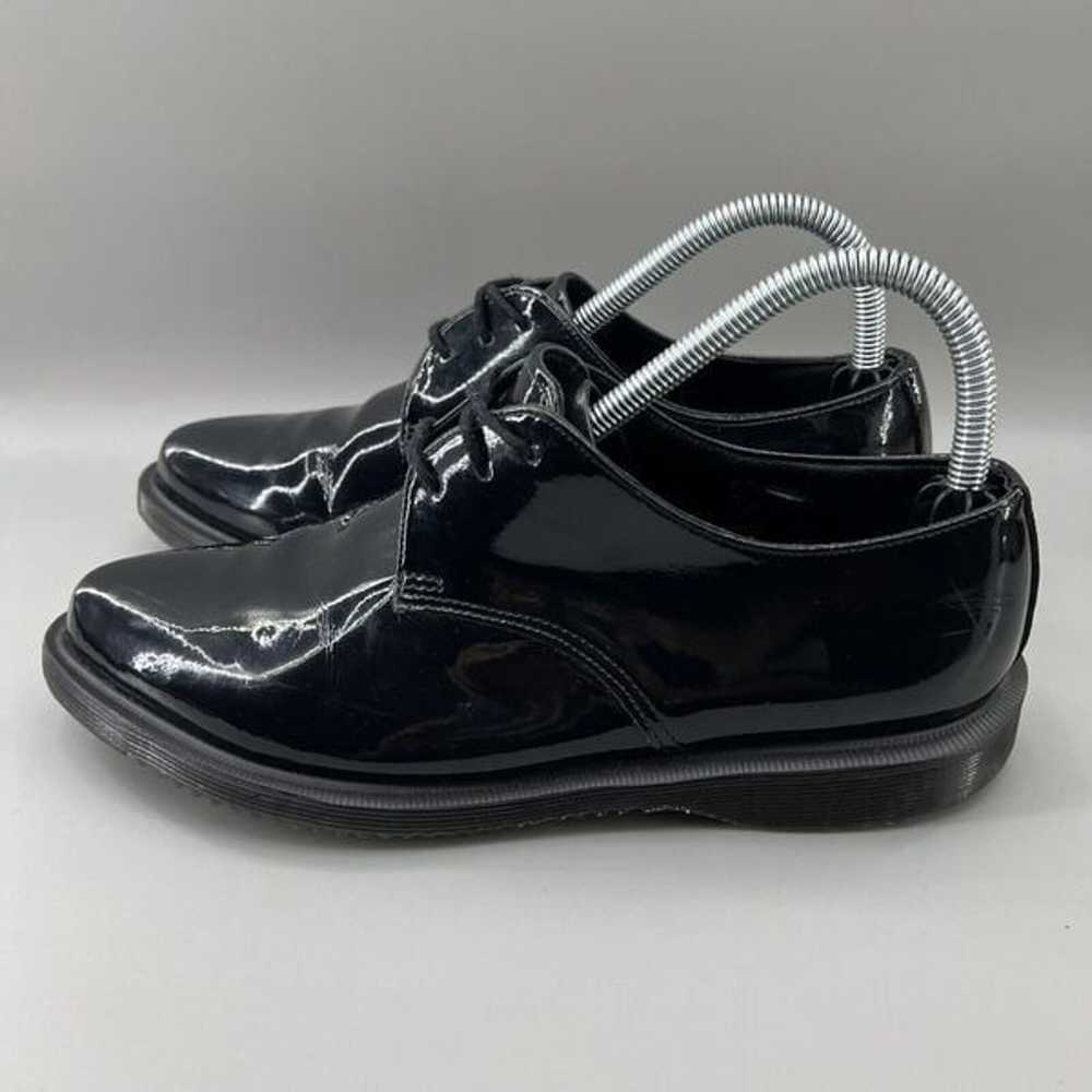 Dr Martens Tanner Women Size 8 Shoes Black Leathe… - image 3