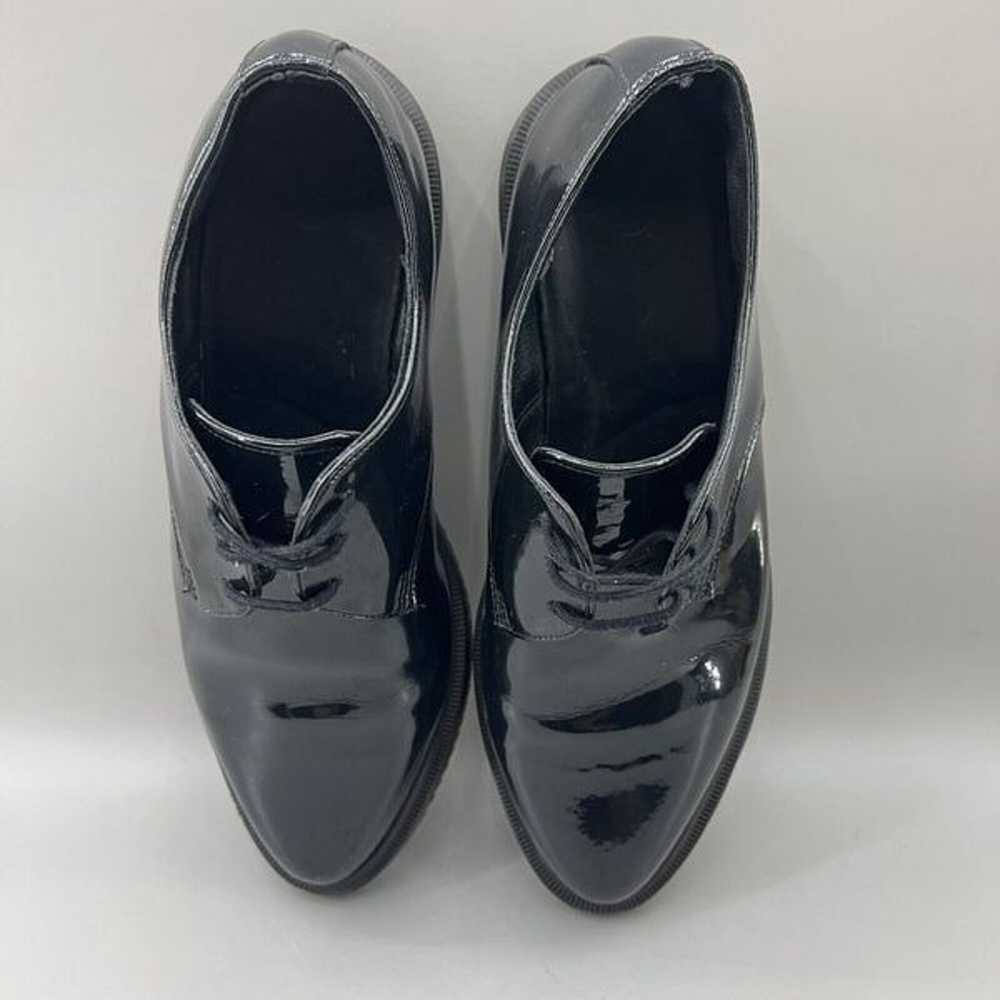 Dr Martens Tanner Women Size 8 Shoes Black Leathe… - image 5