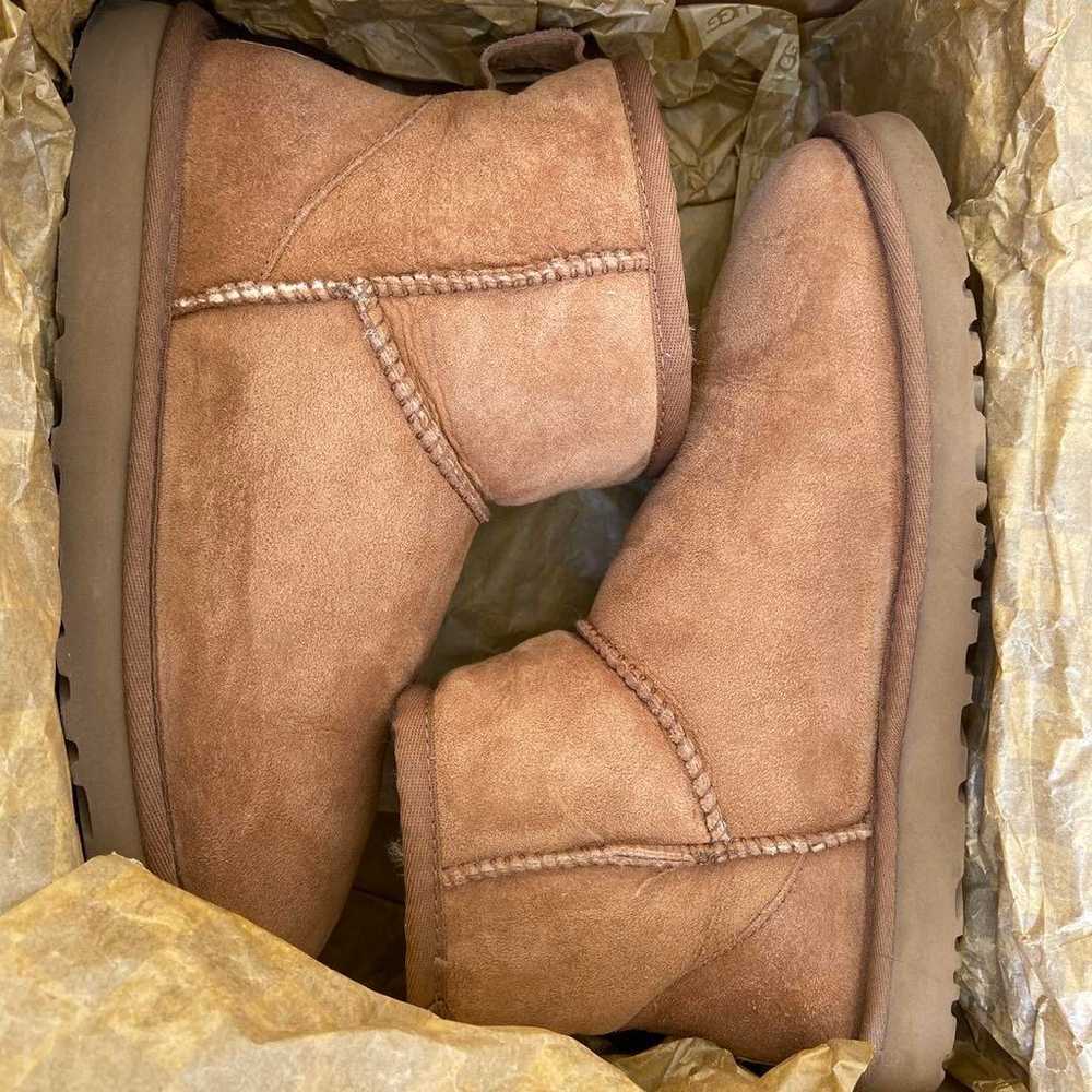 UGG Sheepskin Boots Short Camel - image 11