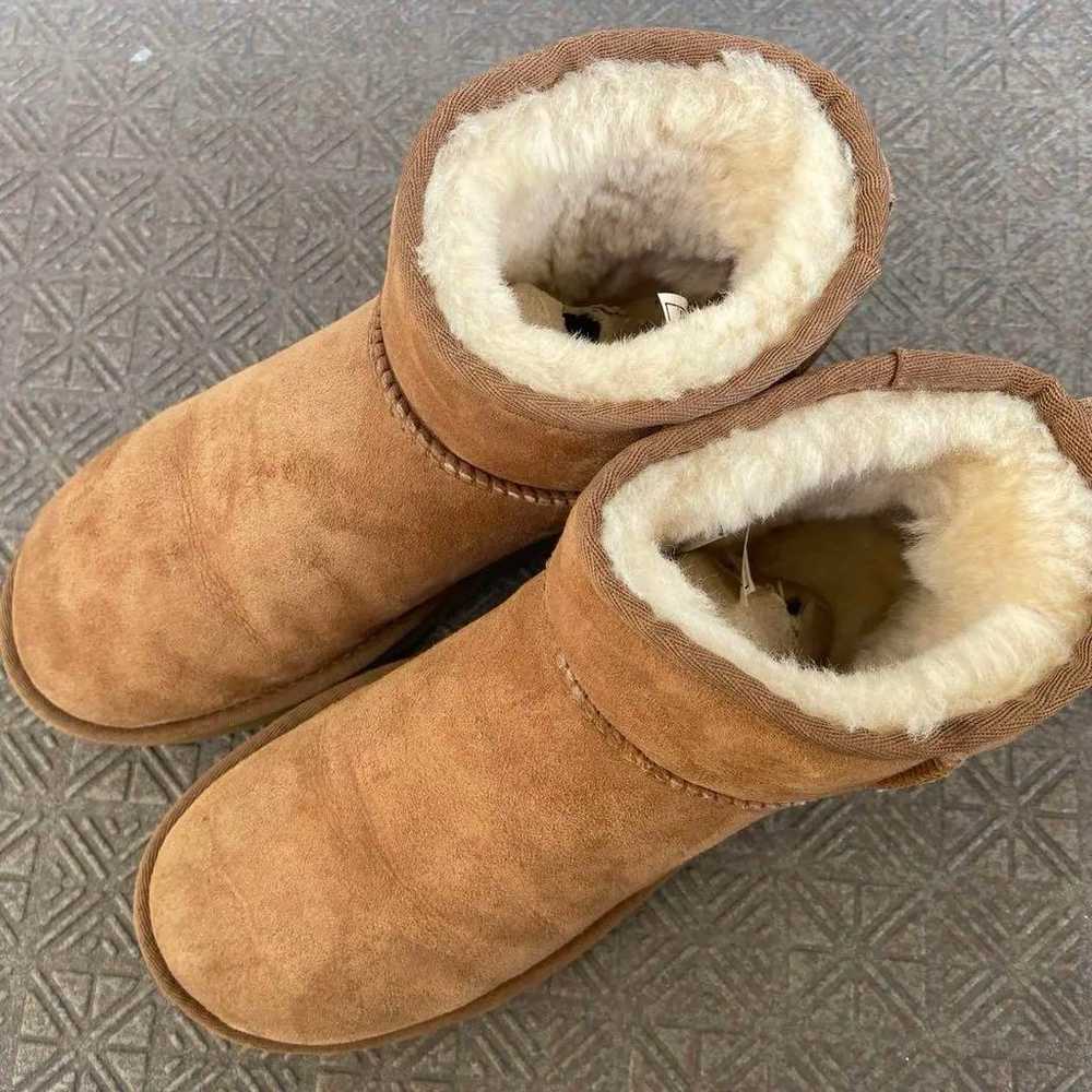 UGG Sheepskin Boots Short Camel - image 2