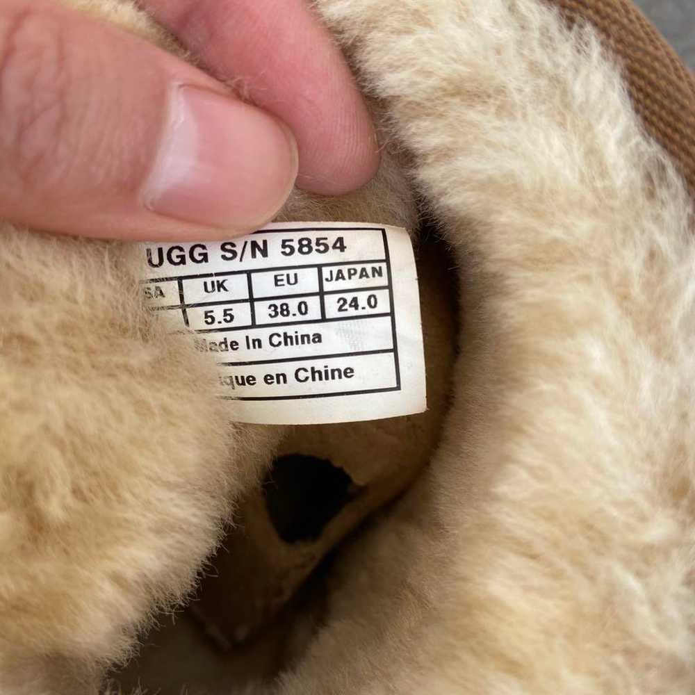 UGG Sheepskin Boots Short Camel - image 9