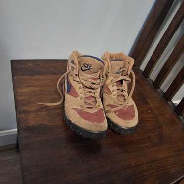 Vintage Nike ACG Air Caldera Hiking Boots Brown P… - image 1