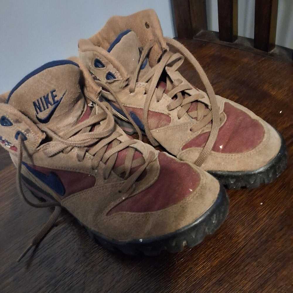 Vintage Nike ACG Air Caldera Hiking Boots Brown P… - image 2