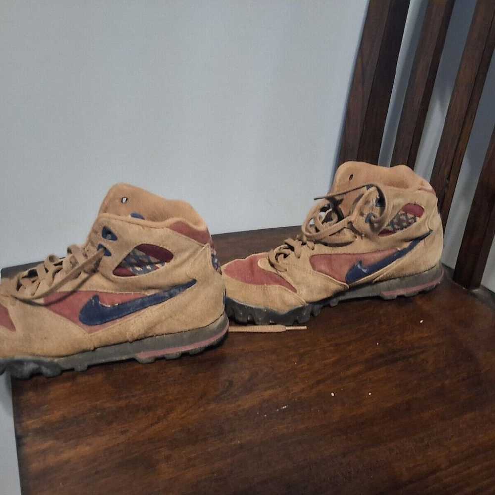 Vintage Nike ACG Air Caldera Hiking Boots Brown P… - image 4