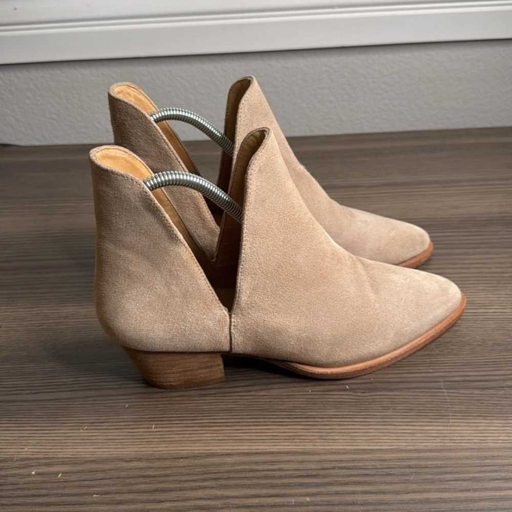 Free People Leather Suede Ankle Boots Womens Size… - image 3