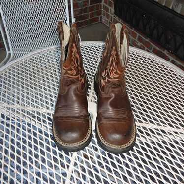 ARIAT Fatbaby Women's Brown Leather Western Boots 