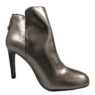 Zara Trafaluc Silver Ankle Boots, 6 - image 1