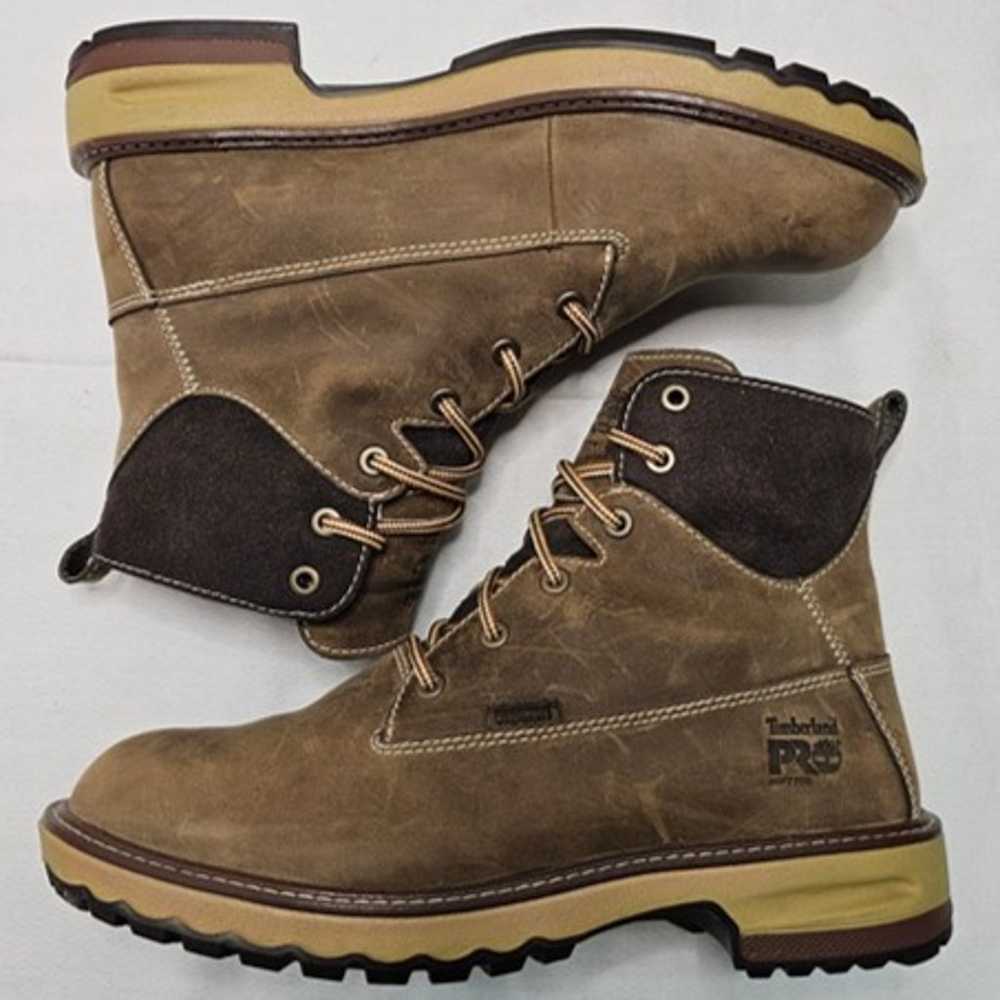 Timberland Pro Hightower 6" A1RUJ Brown Waterproo… - image 8