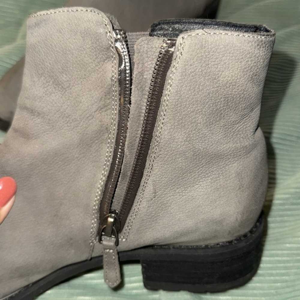 Caslon Grey Leather Water Resistant Ankle Boots/B… - image 7