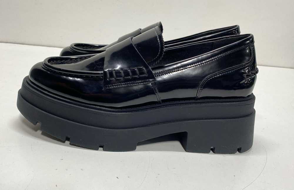 Steve Madden Leather Gaven Platform Loafer Black … - image 5