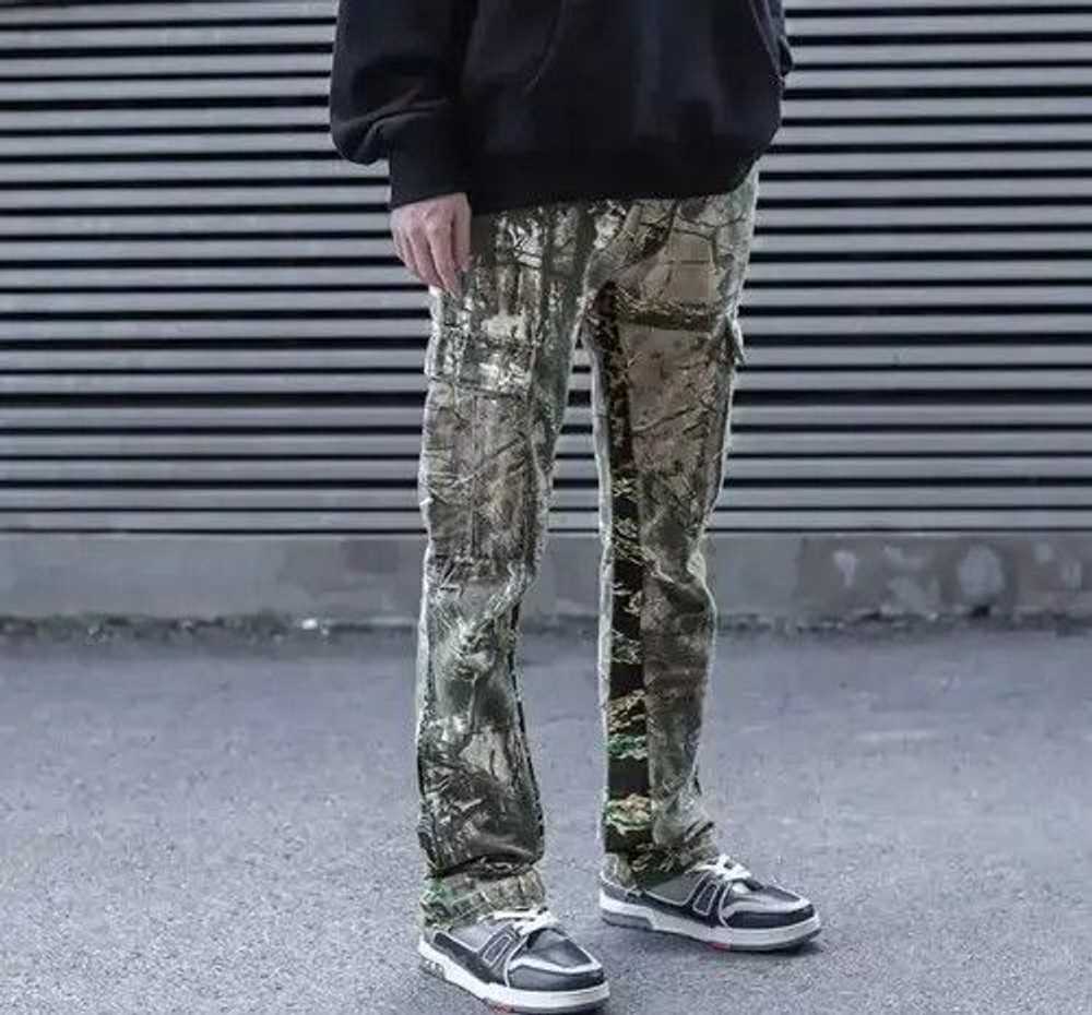 Japanese Brand × Streetwear × Vintage Camo cargo … - image 1