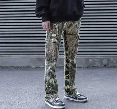 Japanese Brand × Streetwear × Vintage Camo cargo … - image 1