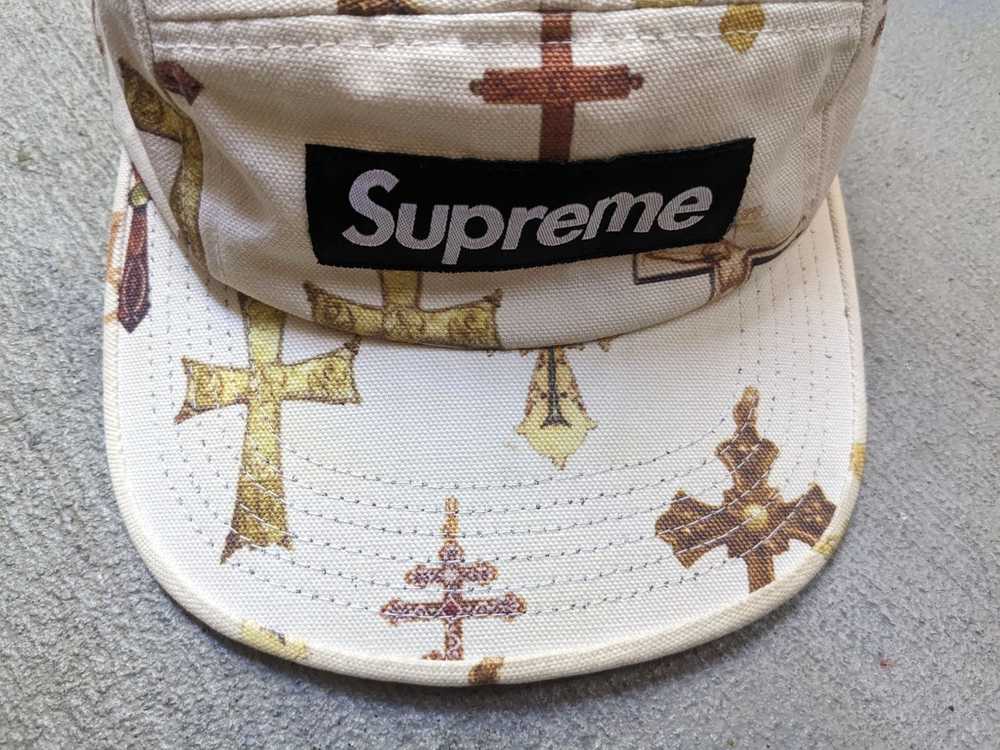 Supreme Supreme Crosses Camp Hat White SS/13 Bogo… - image 2