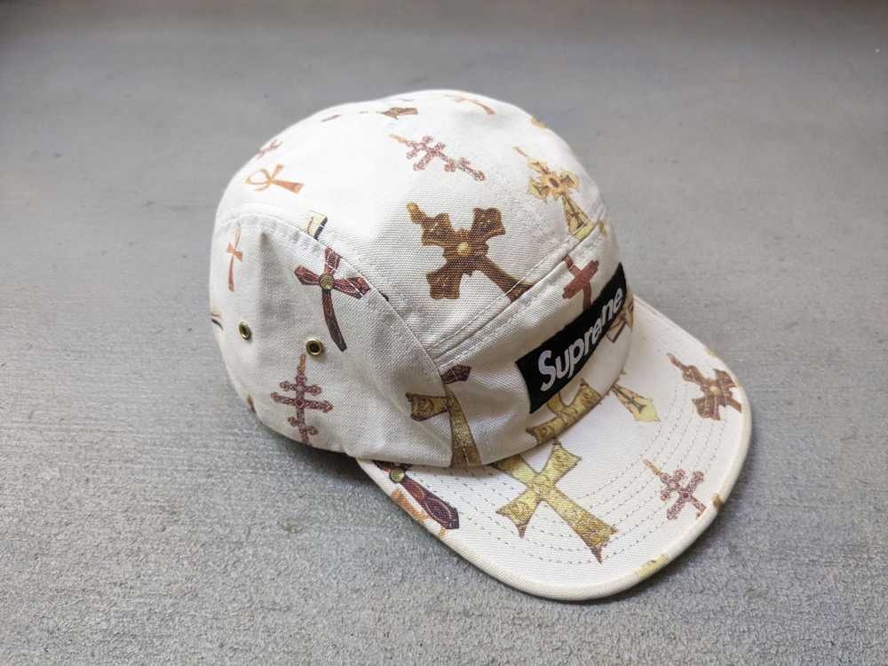 Supreme Supreme Crosses Camp Hat White SS/13 Bogo… - image 3