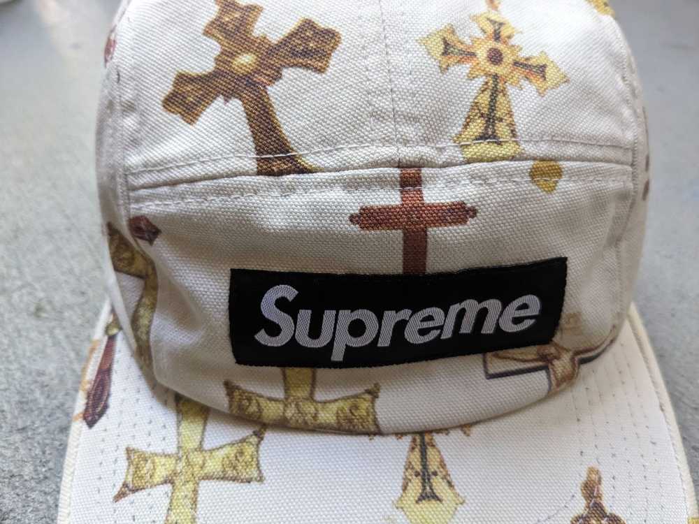 Supreme Supreme Crosses Camp Hat White SS/13 Bogo… - image 5