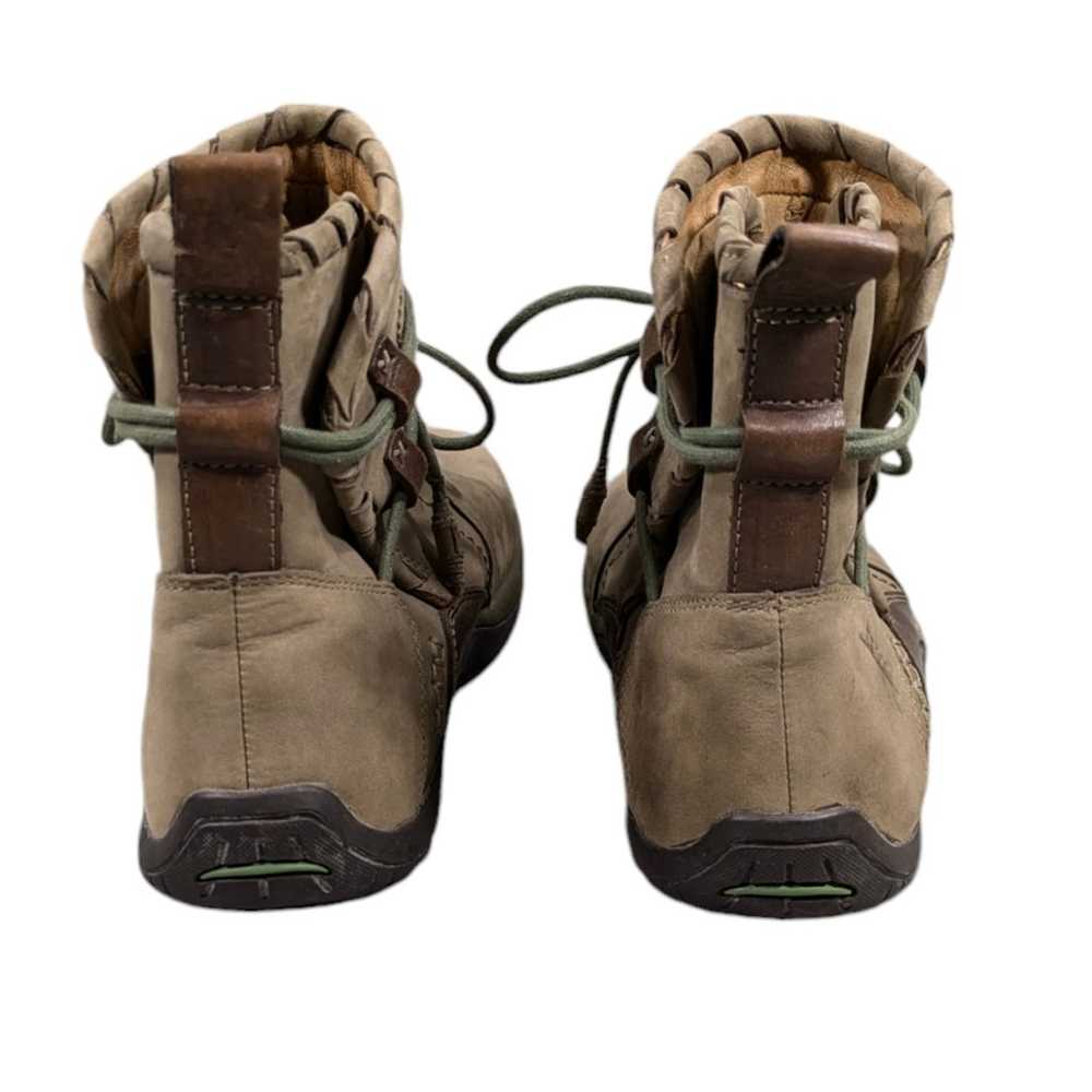 Earth Scenic Khaki Booties EUC Size 9B  S2887 - image 12