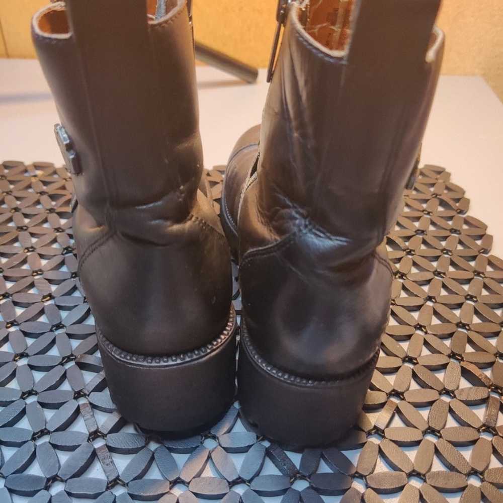 Harley Davidson ladies size 7 black boots - image 7