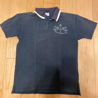 トップス KAPITAL / indigo polo shirts Kapital Sashiko Embroidered Crew Neck T-Shirt - DeeCee style