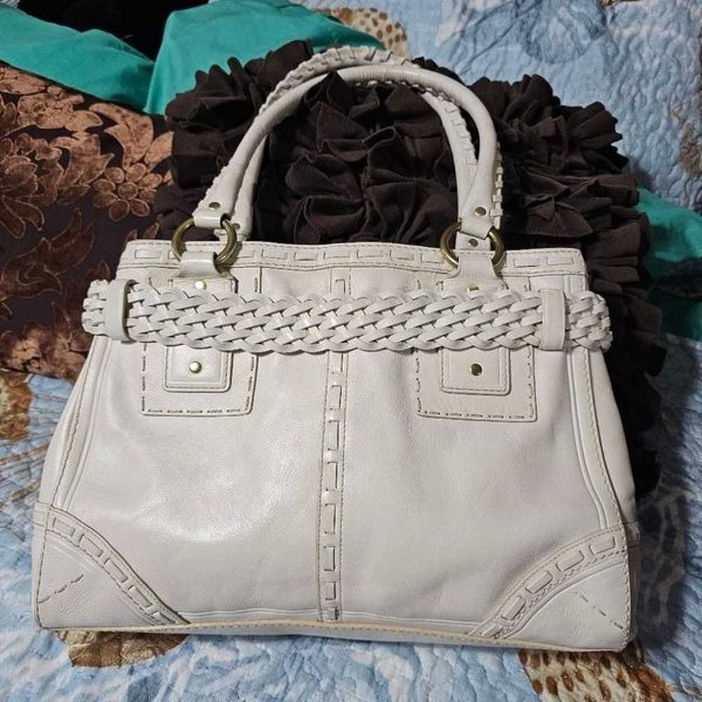 RARE 2006 Vintage Y2K Coach Braided Hamptons Tote… - image 3