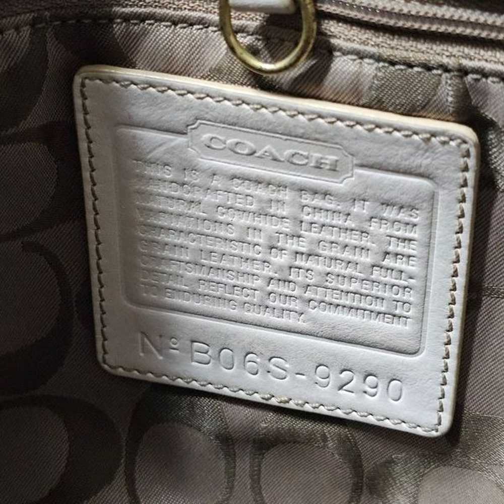 RARE 2006 Vintage Y2K Coach Braided Hamptons Tote… - image 8